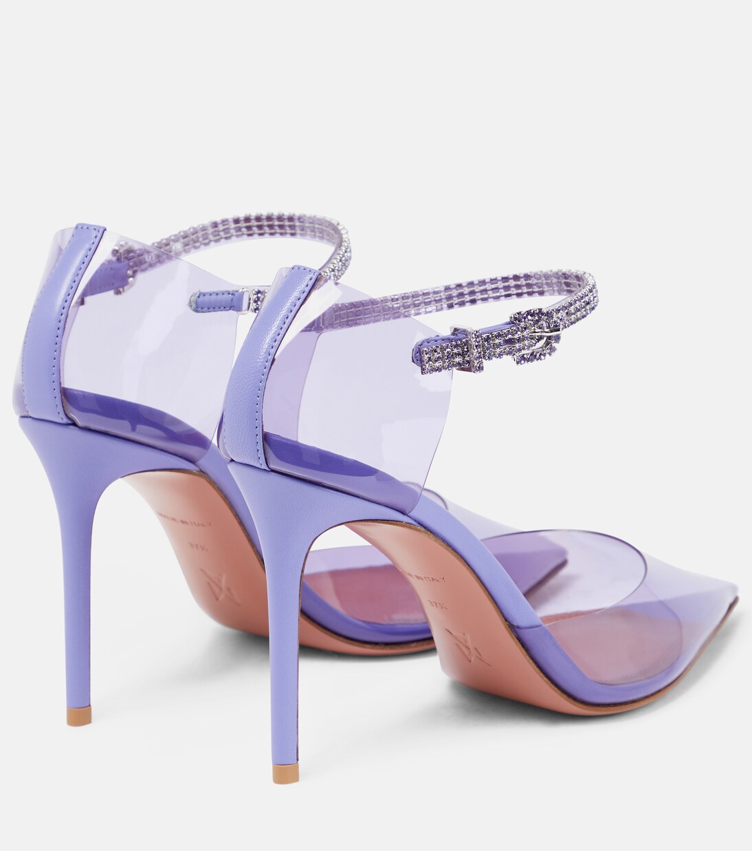 Ursina embellished PVC pumps | Amina Muaddi