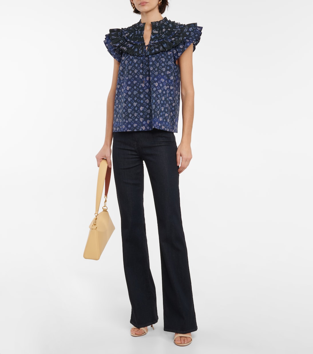 Top Solina imprimé en coton | Ulla Johnson