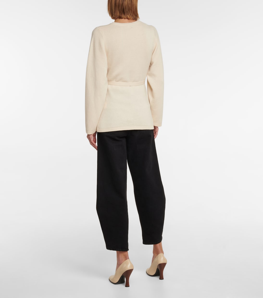 Belted cashmere cardigan | Toteme