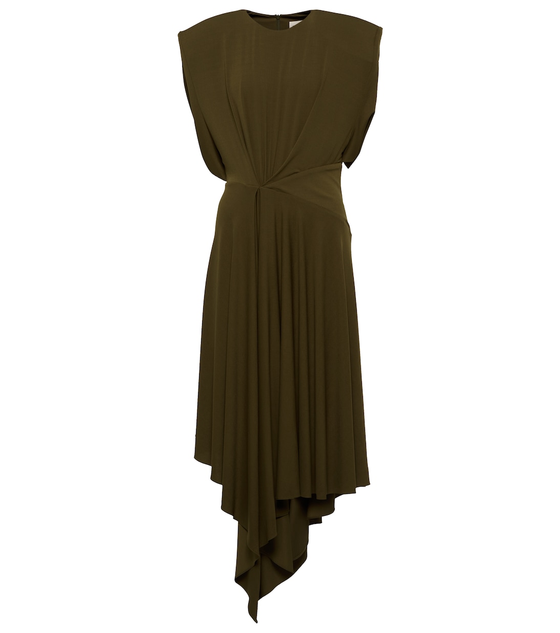 Asymmetric jersey midi dress | Alexandre Vauthier