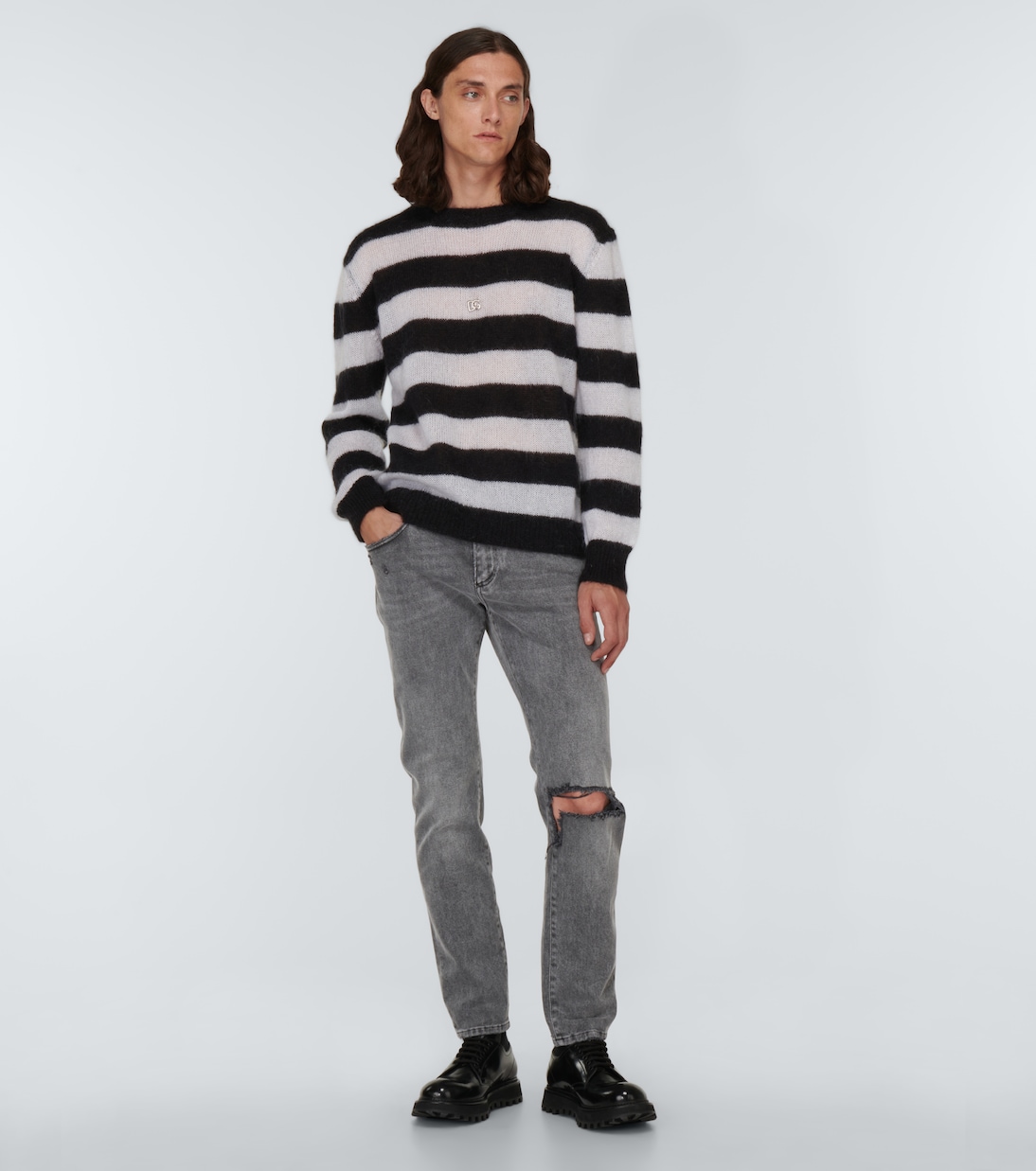 Distressed slim jeans | Dolce&Gabbana
