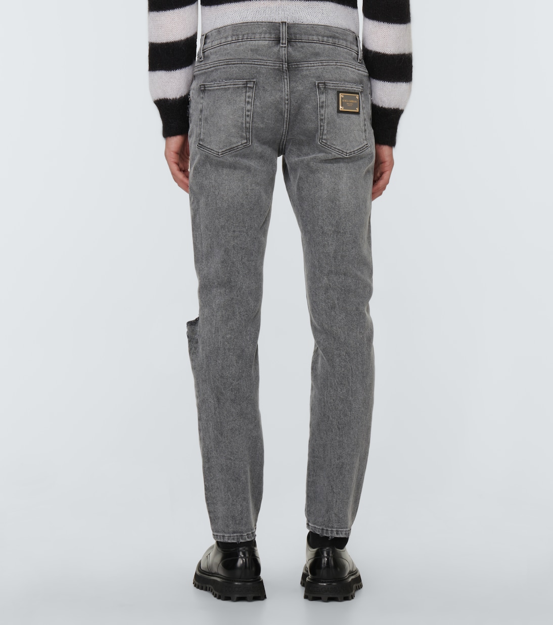 Distressed slim jeans | Dolce&Gabbana
