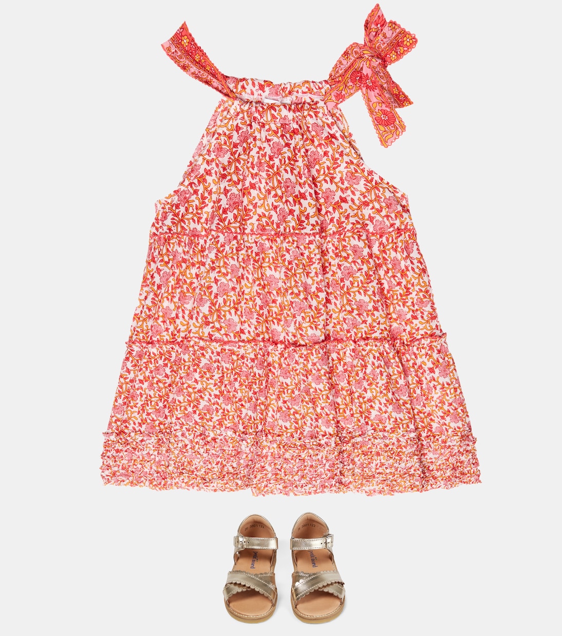 Carine floral dress | Poupette St Barth Kids