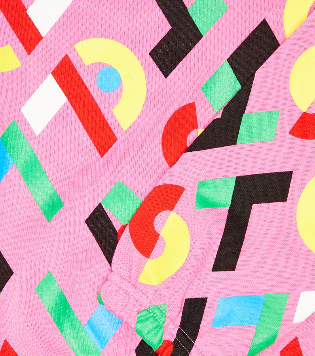 Felpa in jersey di cotone con logo | Stella McCartney Kids