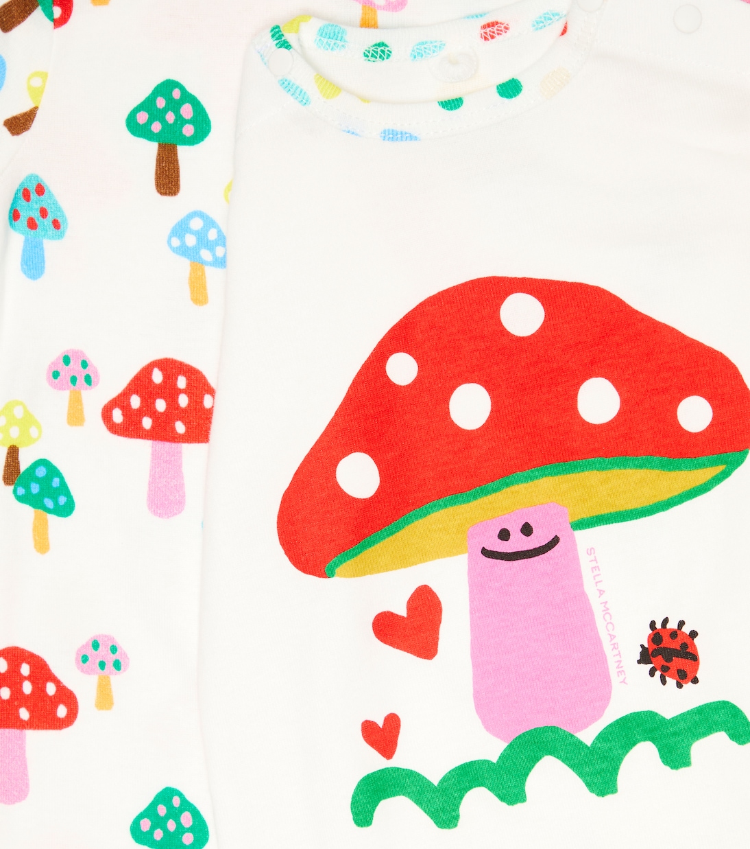 Baby - Set di 2 tutine in cotone con stampa | Stella McCartney Kids