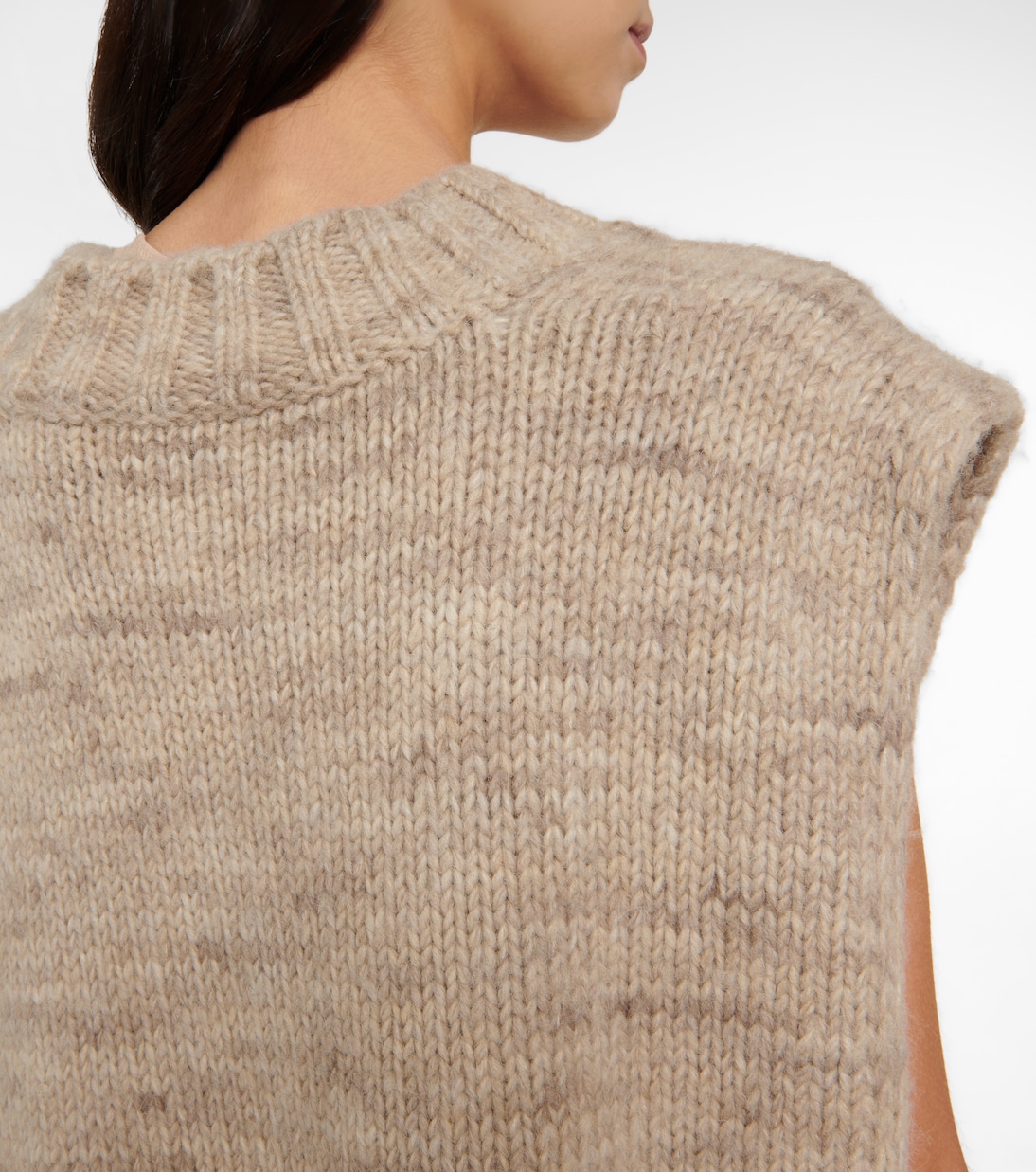 Chaleco de alpaca, algodón y lana | Maison Margiela