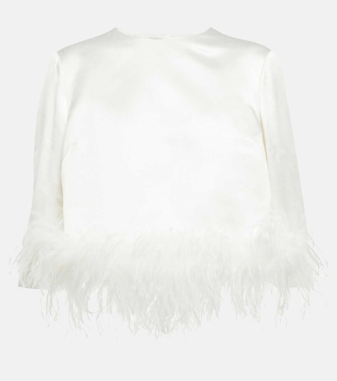 Piume feathered blouse | Max Mara
