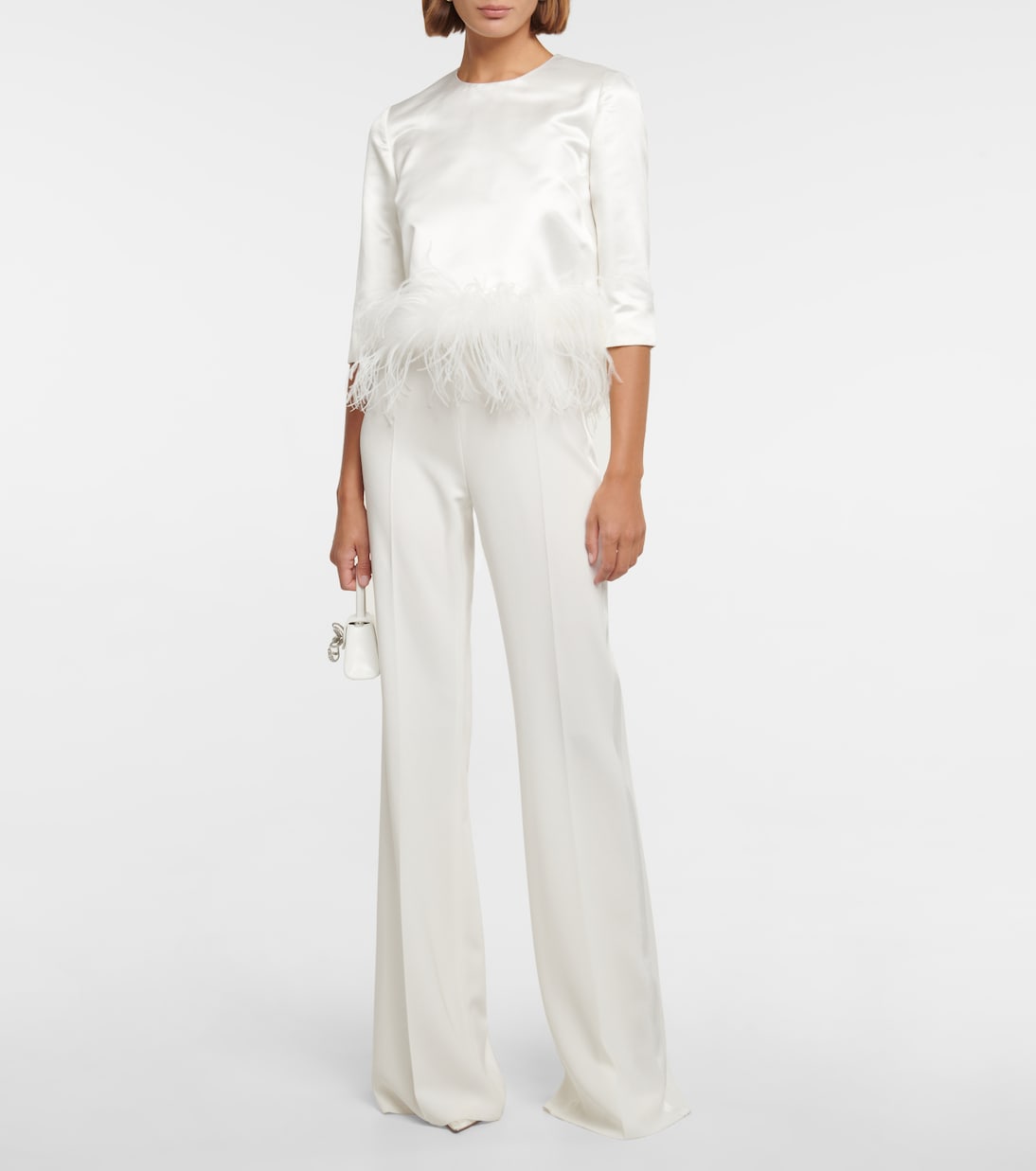 Piume feathered blouse | Max Mara