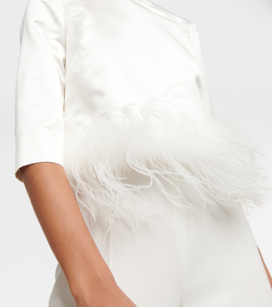 Piume feathered blouse | Max Mara