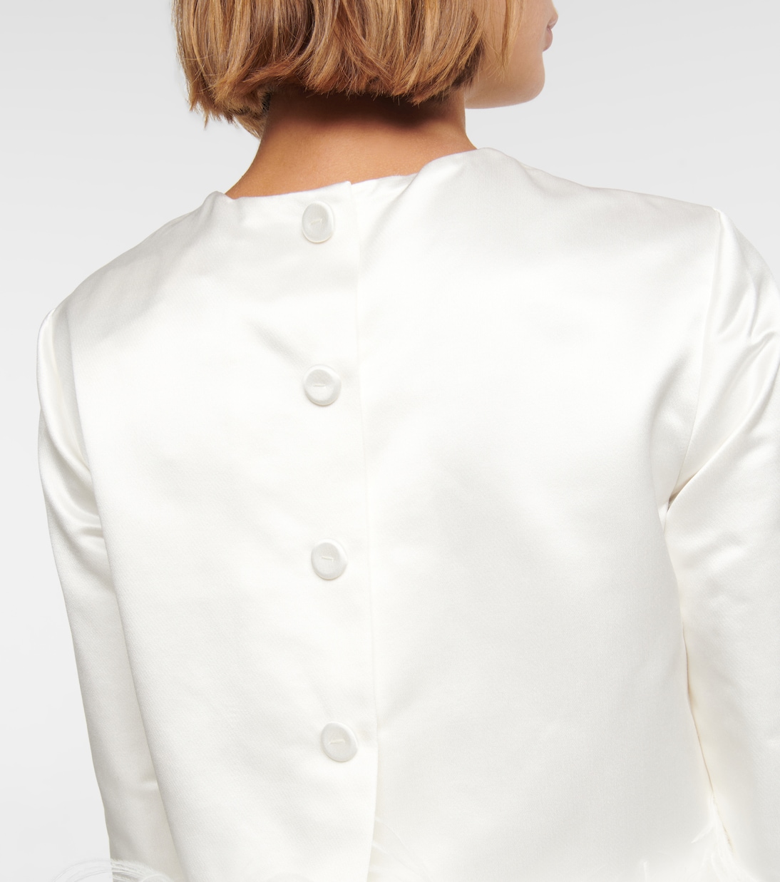 Piume feathered blouse | Max Mara