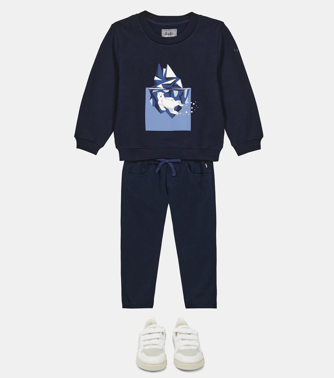 Sudadera en forro polar de algodón | Il Gufo