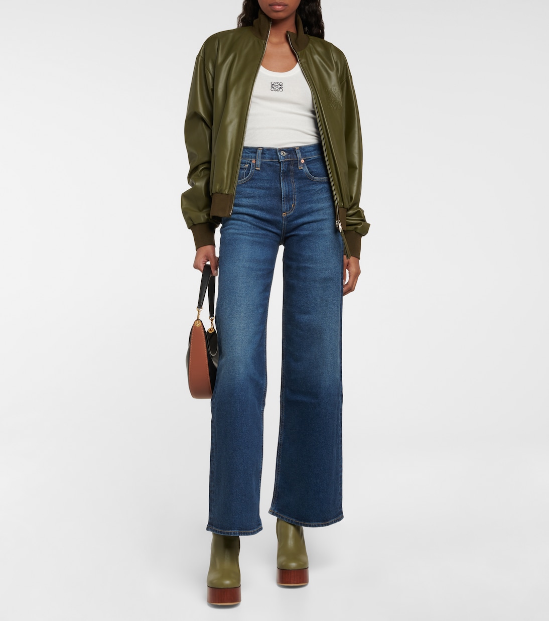 Jeans Paloma a gamba larga e vita alta | Citizens of Humanity