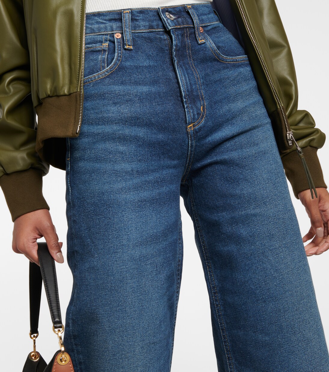 Jeans Paloma a gamba larga e vita alta | Citizens of Humanity