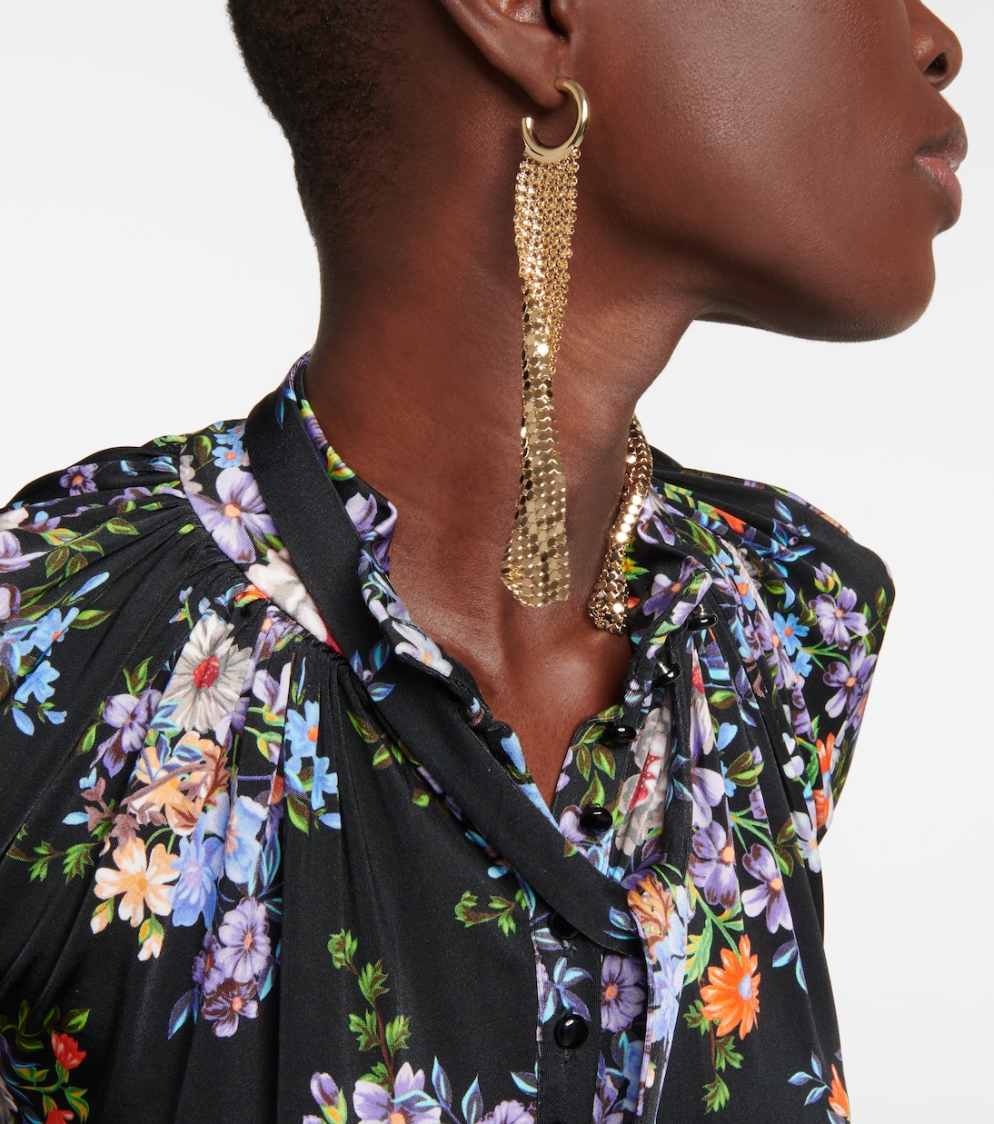 Boucles d'oreilles Pixel | Rabanne