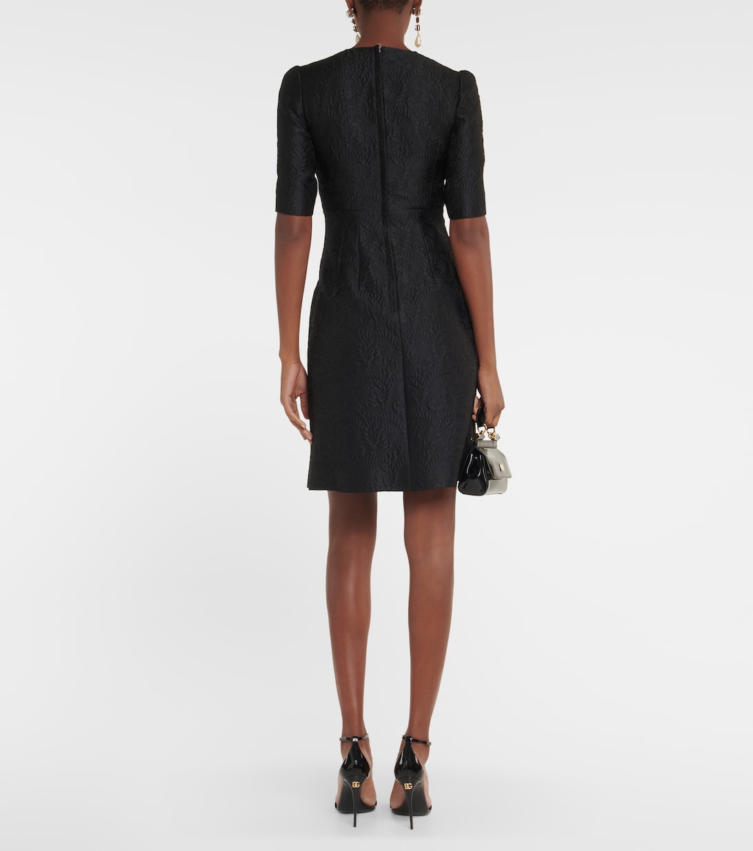 Minikleid aus Jacquard | Dolce&Gabbana