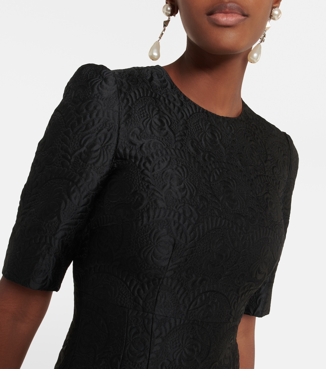 Minikleid aus Jacquard | Dolce&Gabbana