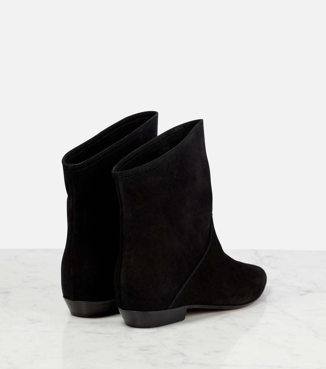 Ankle Boots Solvan aus Veloursleder | Isabel Marant