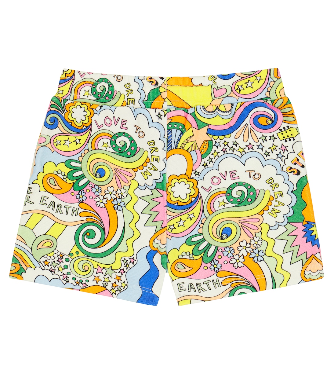 Shorts in jersey di cotone con stampa | Stella McCartney Kids