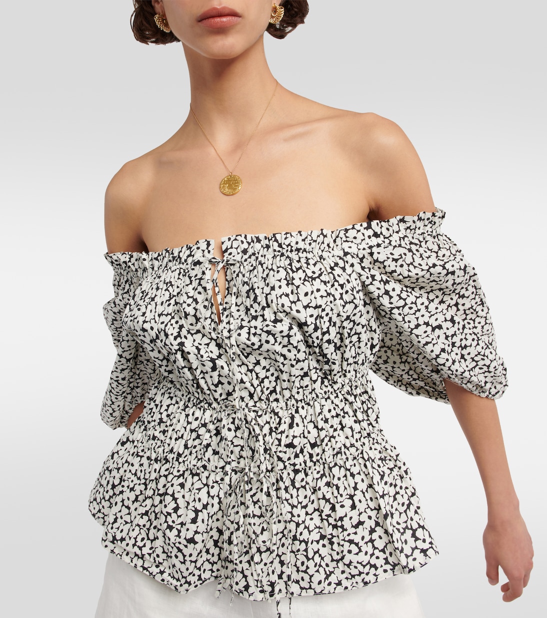 Bedruckte Bluse aus Baumwolle | Polo Ralph Lauren