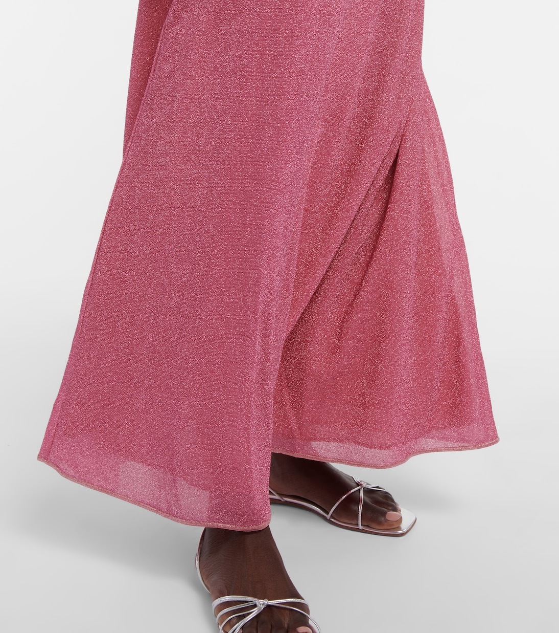 Vestido largo con aberturas | Oséree