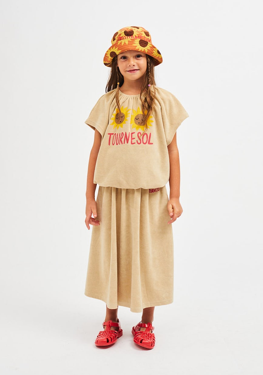 Set of 2 Tournesol T-shirt and skirt | Jellymallow