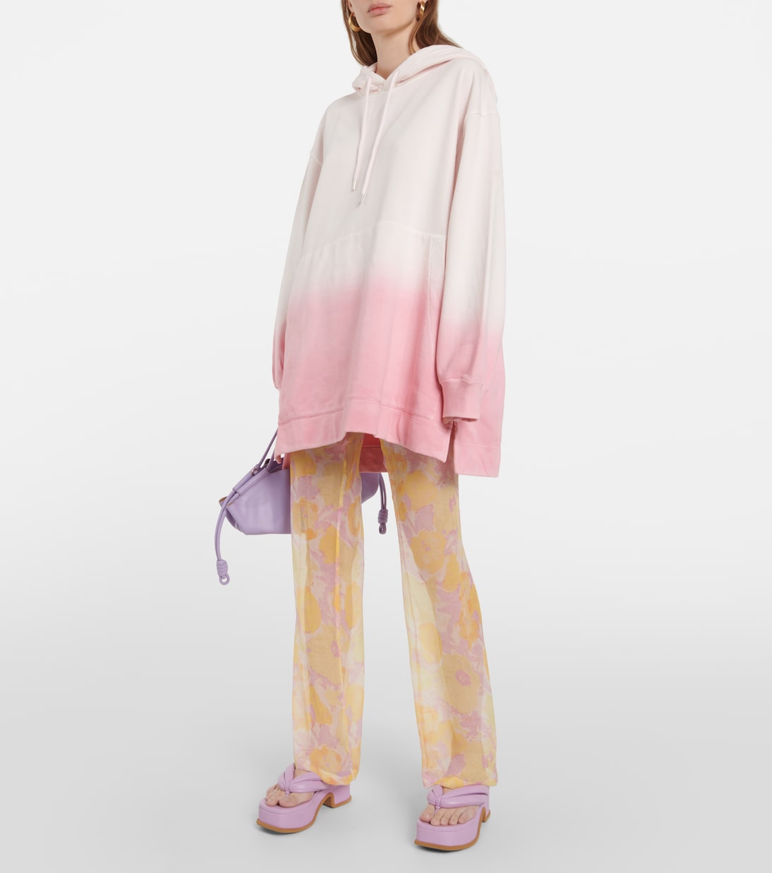 Leather platform thong sandals | Dries Van Noten
