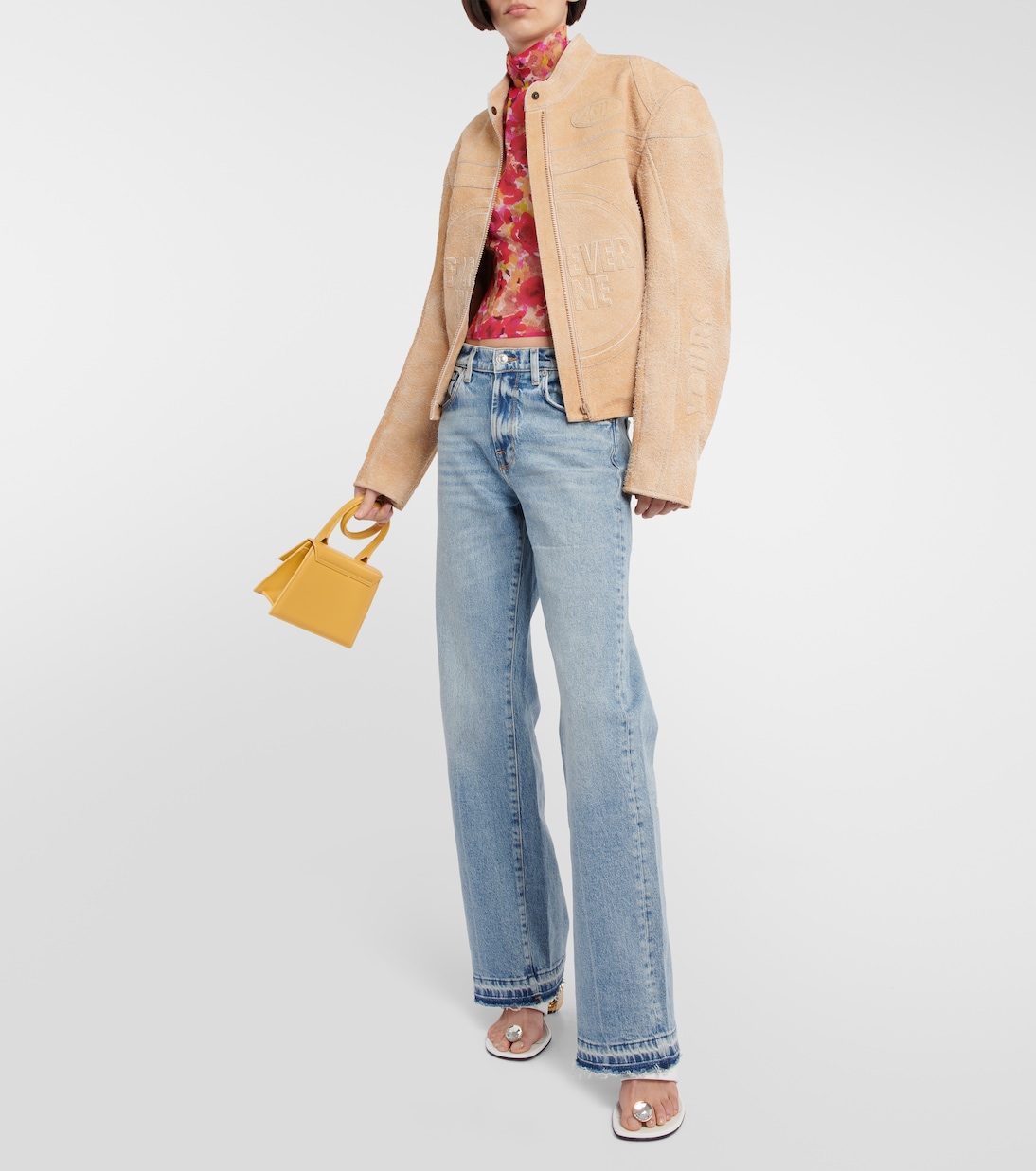 Tess Trouser high-rise straight jeans | 7 For All Mankind