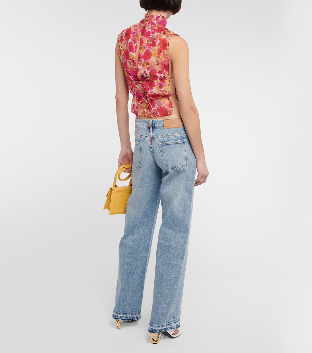 Tess Trouser high-rise straight jeans | 7 For All Mankind