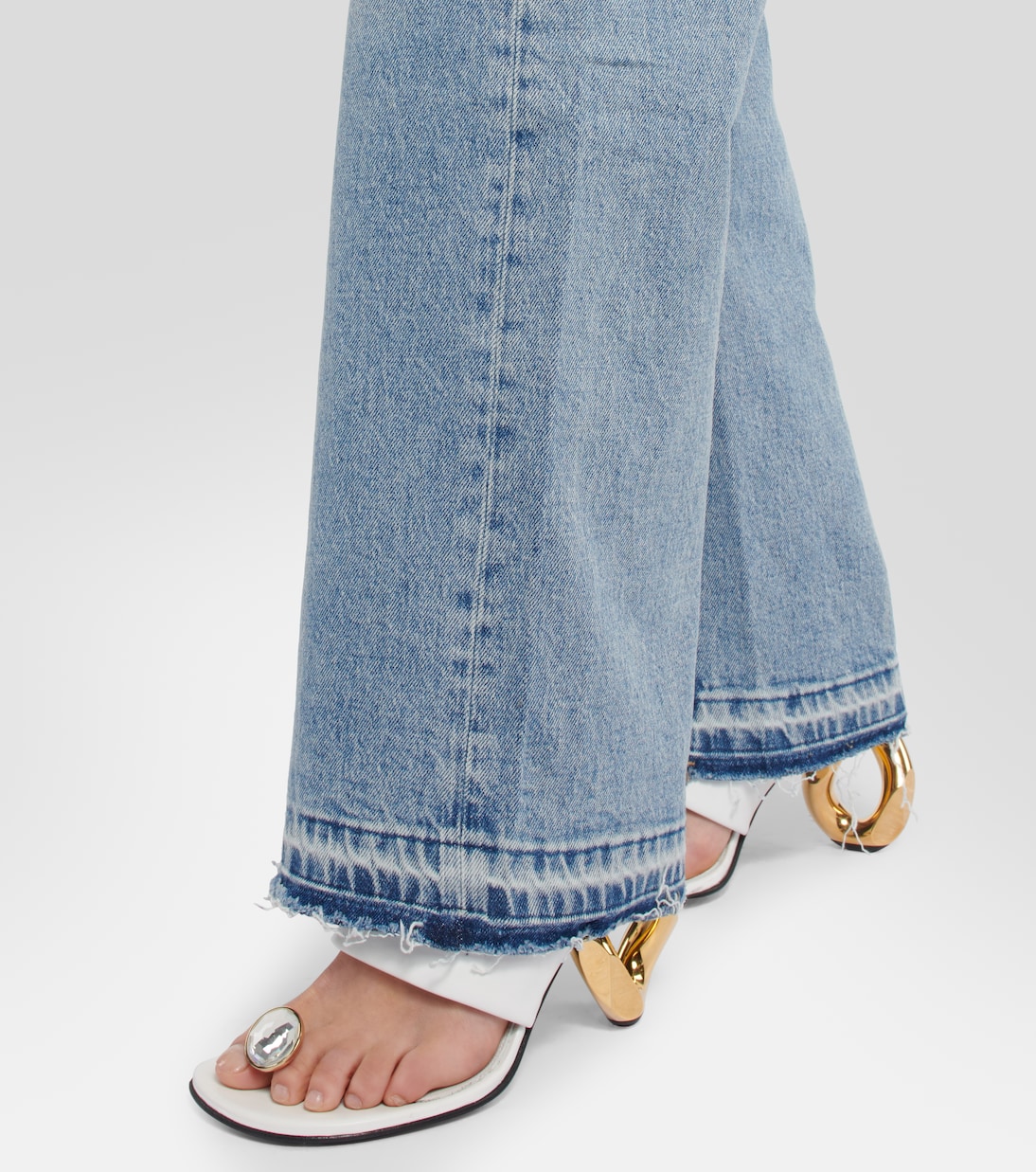 Tess Trouser high-rise straight jeans | 7 For All Mankind
