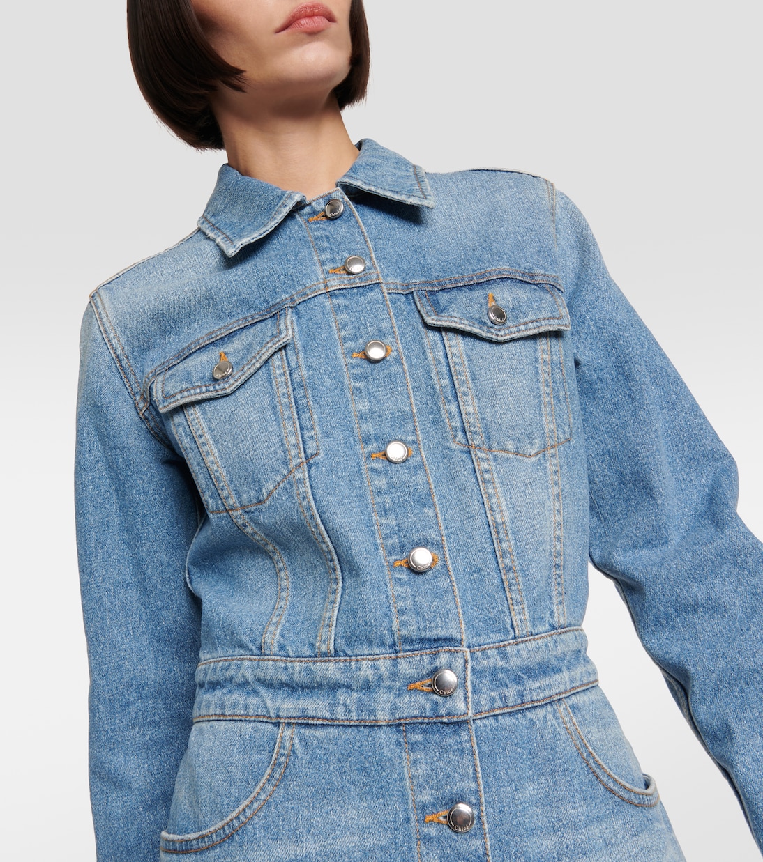 Robe longue en jean | Chloé
