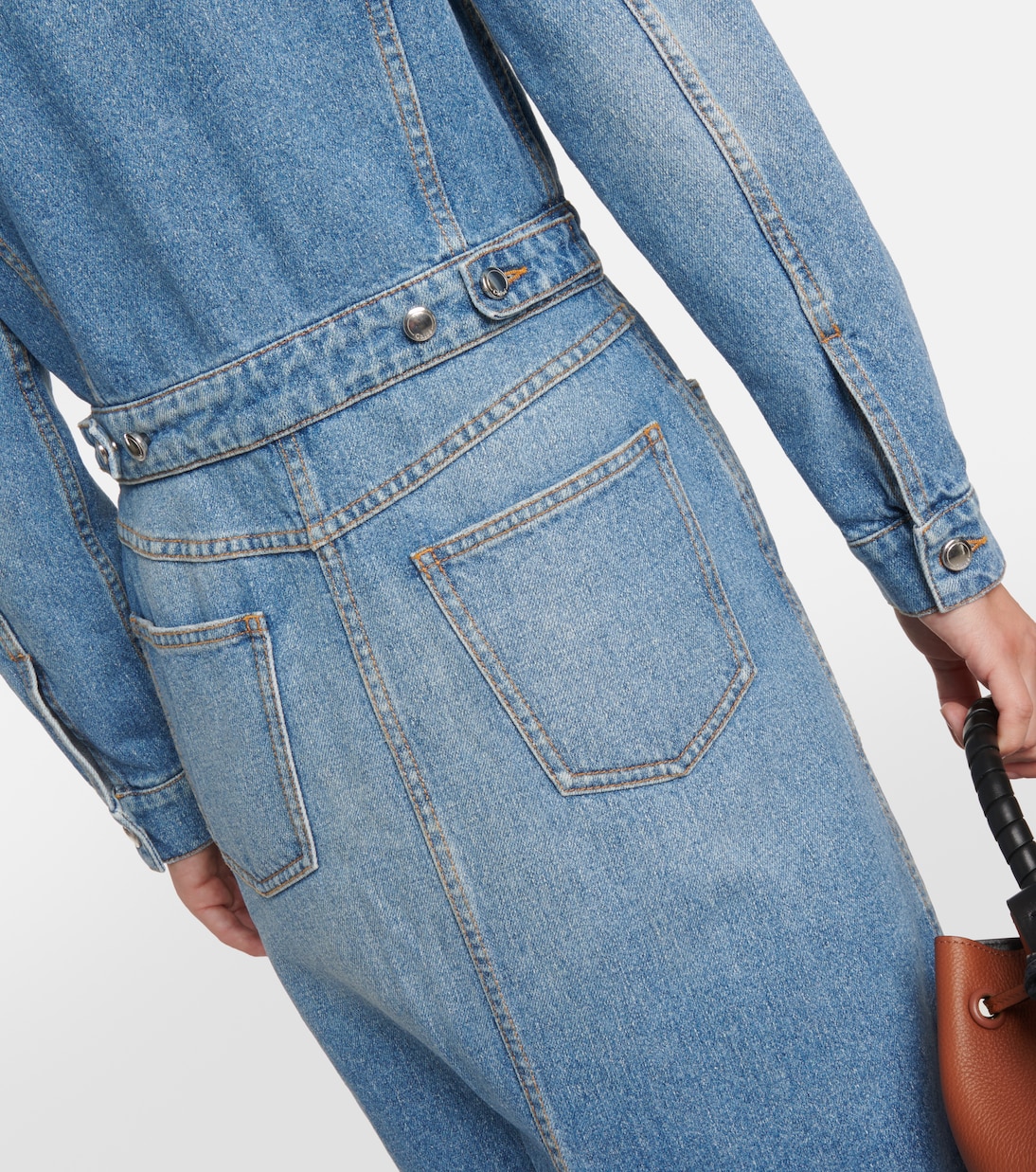 Robe longue en jean | Chloé