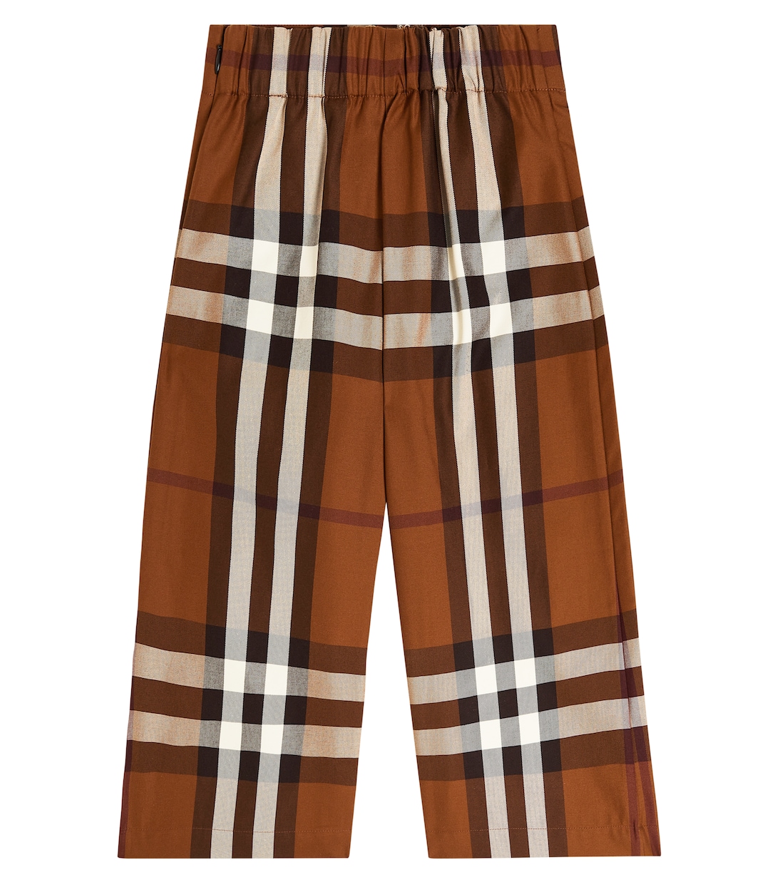Pantaloni Burberry Check in cotone | Burberry Kids