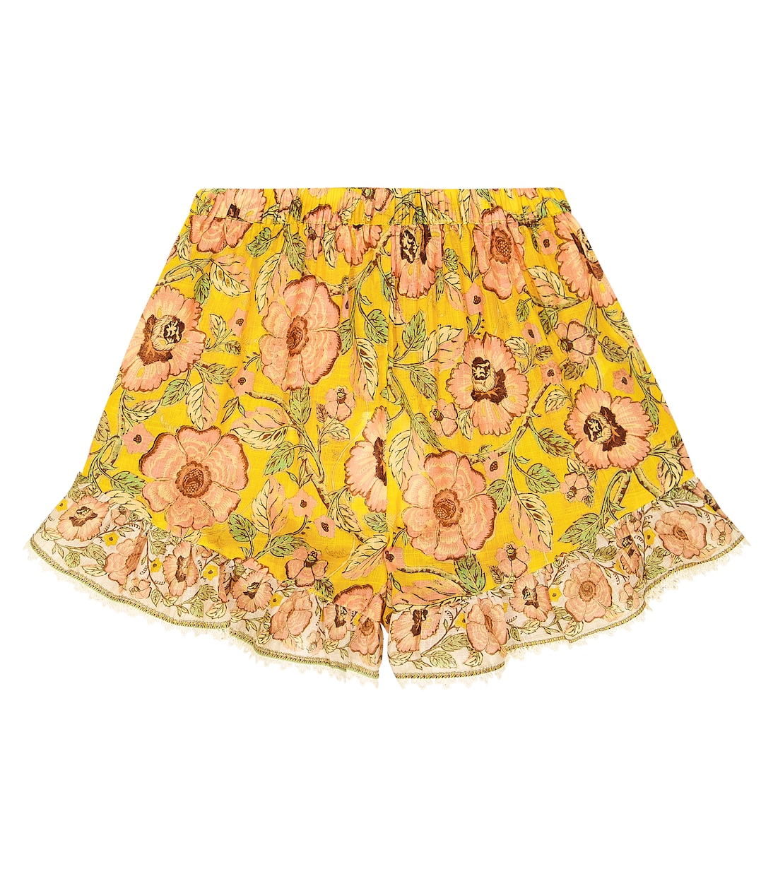 Shorts Junie de algodón floral | Zimmermann Kids