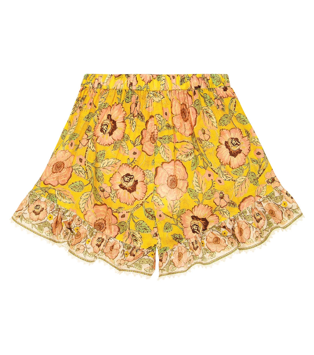 Shorts Junie de algodón floral | Zimmermann Kids