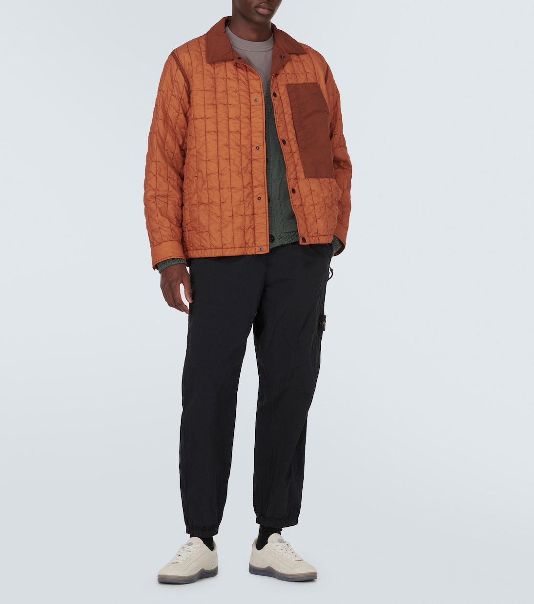 Compass quilted jacket  | Stone Island