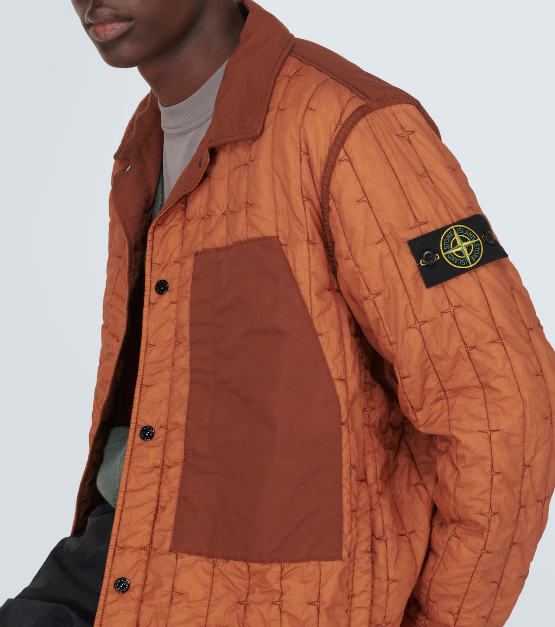 Compass quilted jacket  | Stone Island