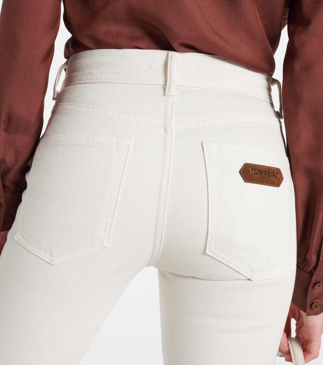 Jeans flared a vita alta | Tom Ford