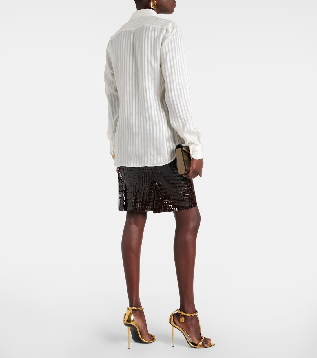 Camicia in seta a righe | Tom Ford