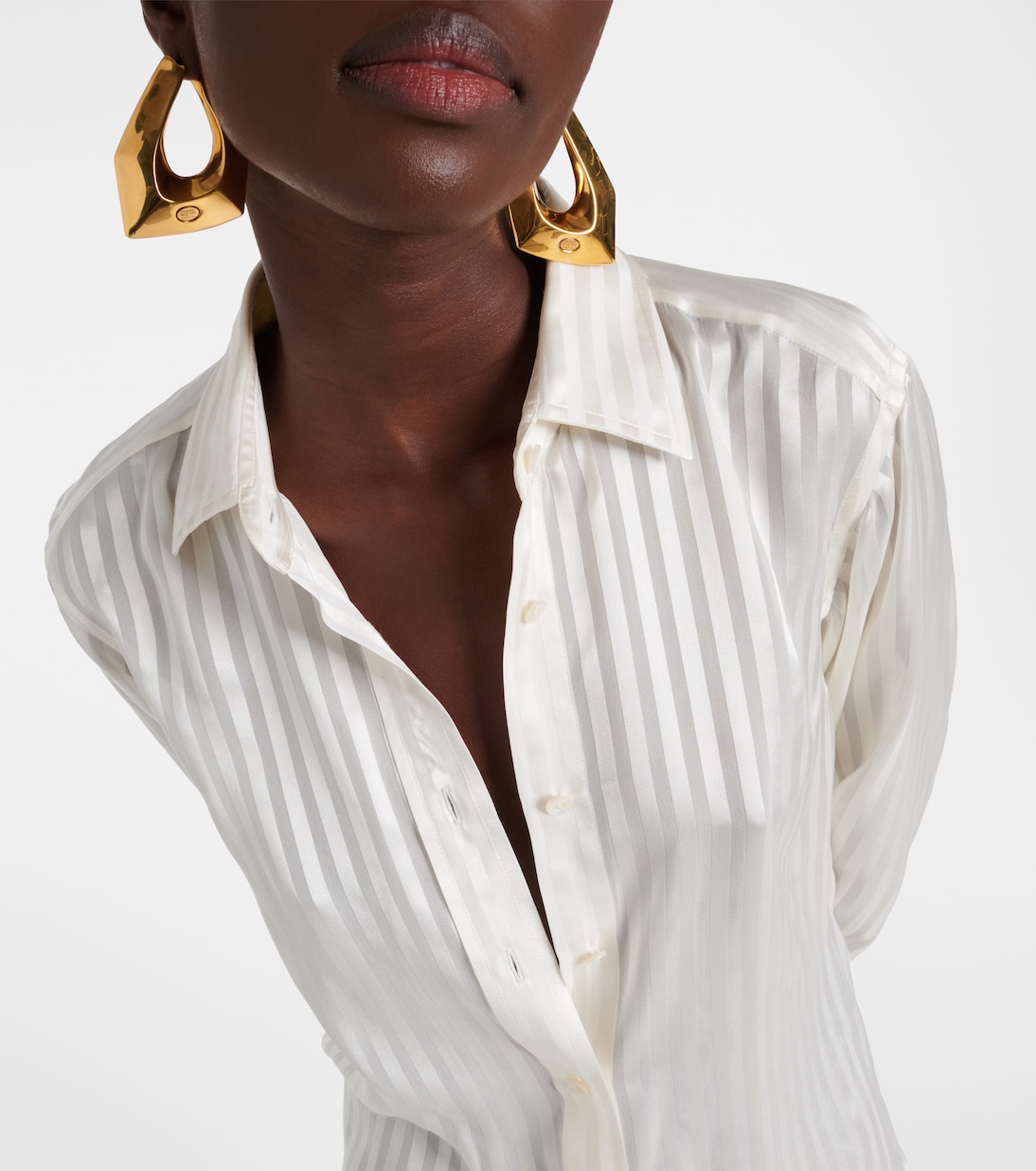 Camicia in seta a righe | Tom Ford