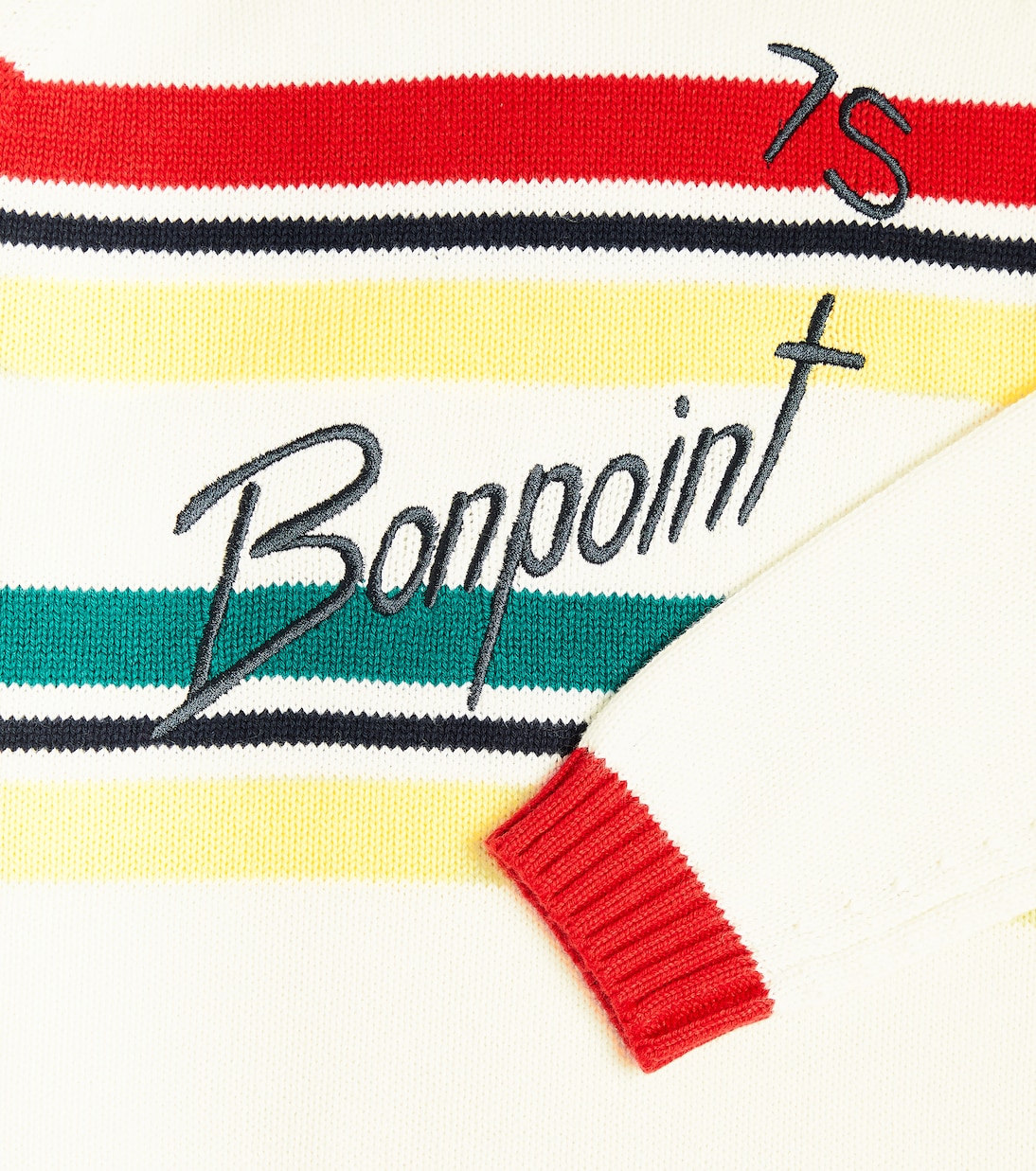 Pullover Florencio in cotone con logo | Bonpoint