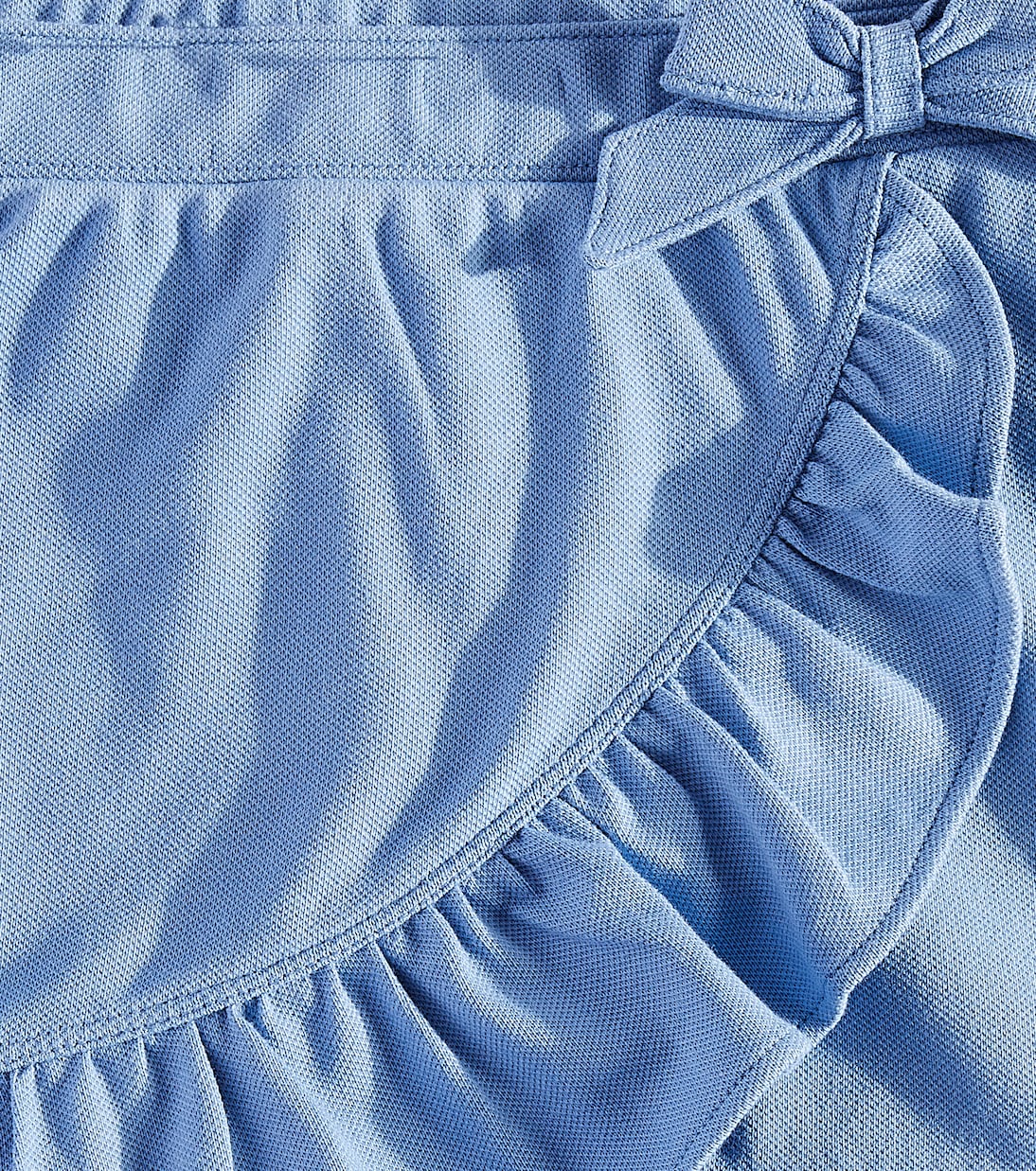 Gonna in cotone con volant | Polo Ralph Lauren Kids