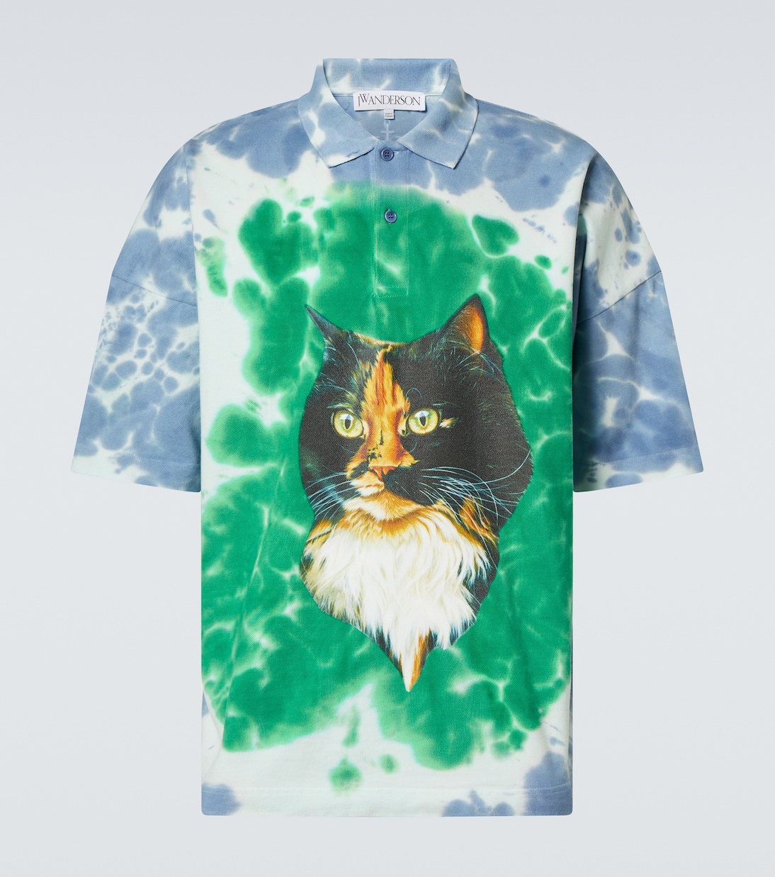 Polo de algodón estampado | JW Anderson