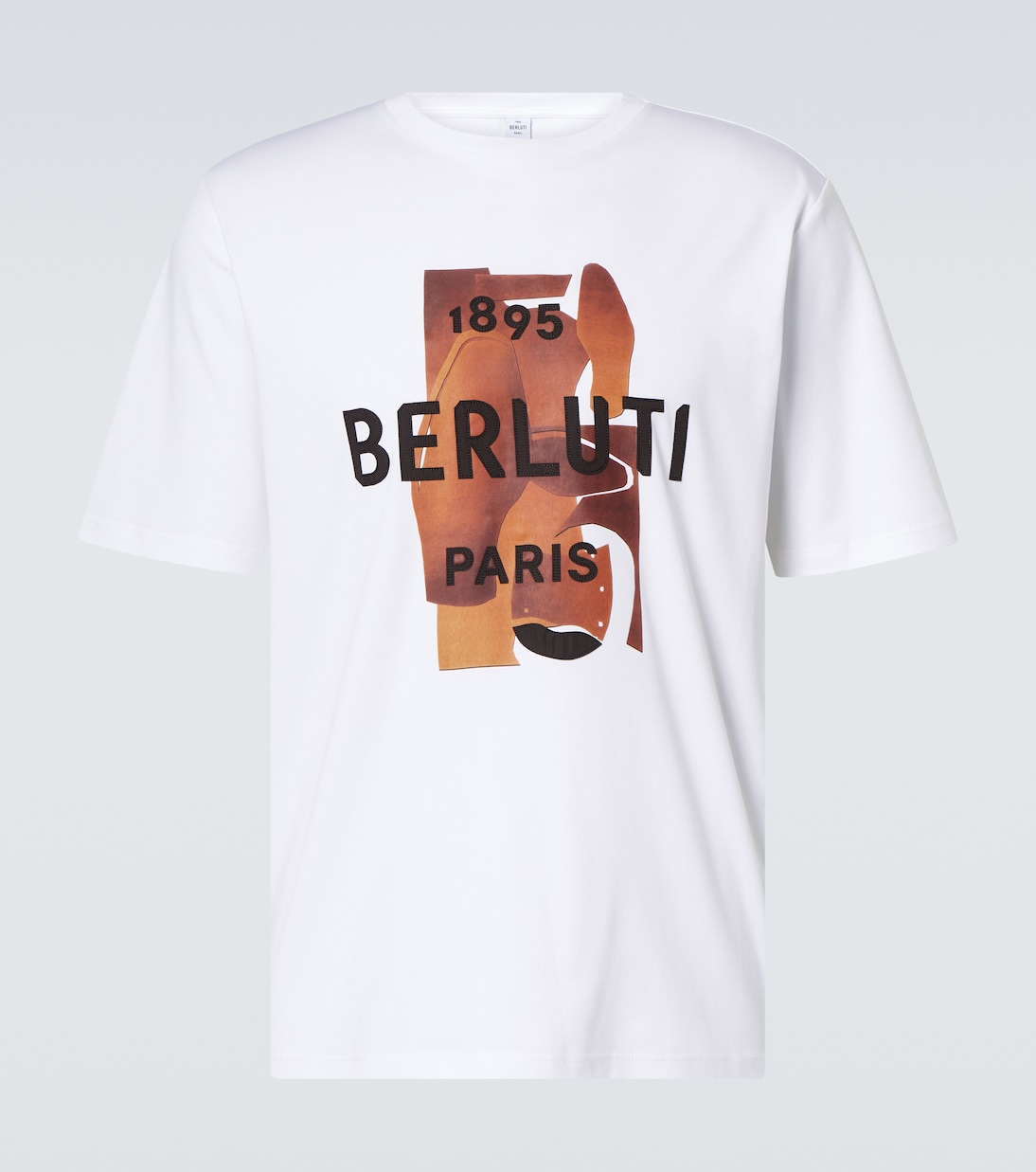T-shirt in cotone con stampa | Berluti