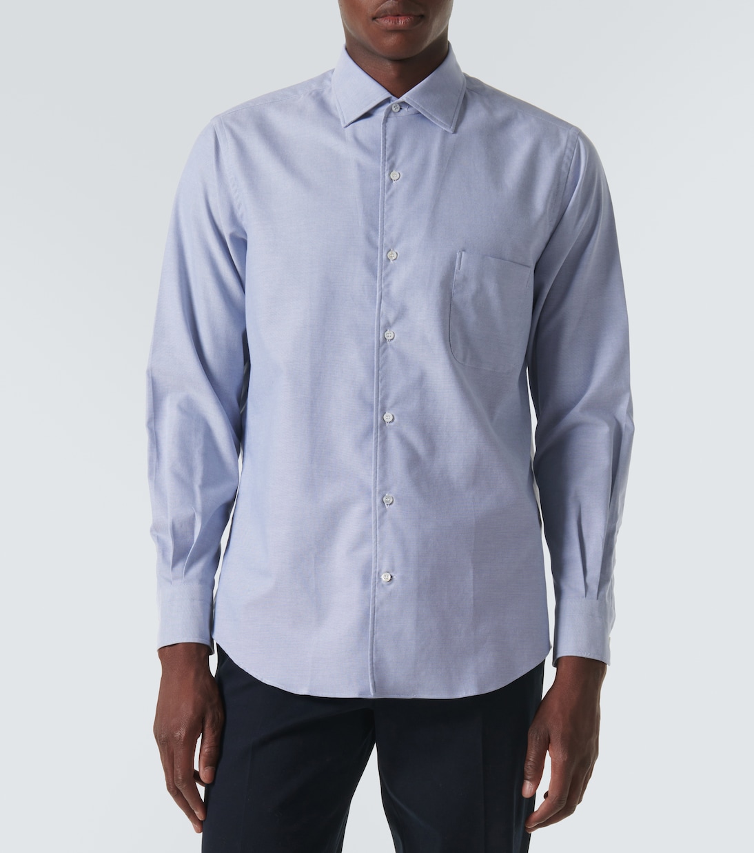 André cotton Oxford shirt | Loro Piana