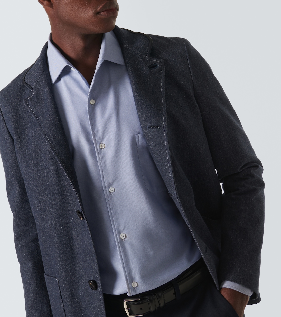 André cotton Oxford shirt | Loro Piana