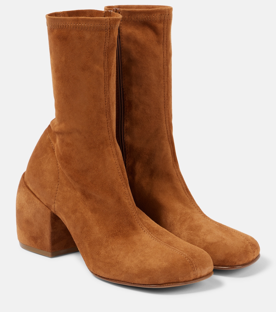 Bottines 65 en daim | Dries Van Noten