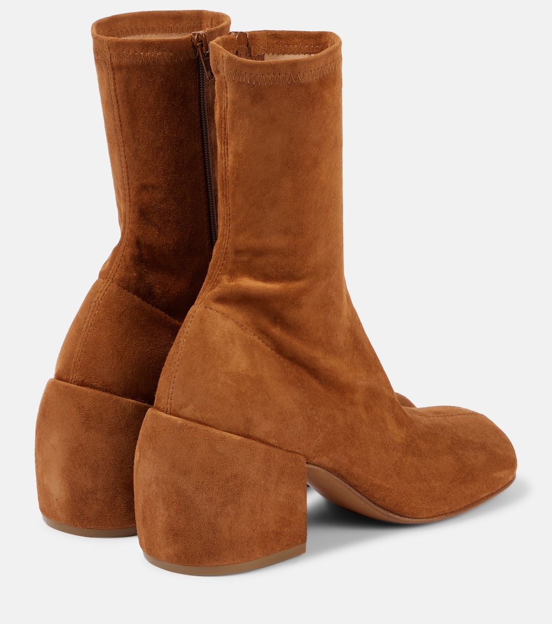 Bottines 65 en daim | Dries Van Noten
