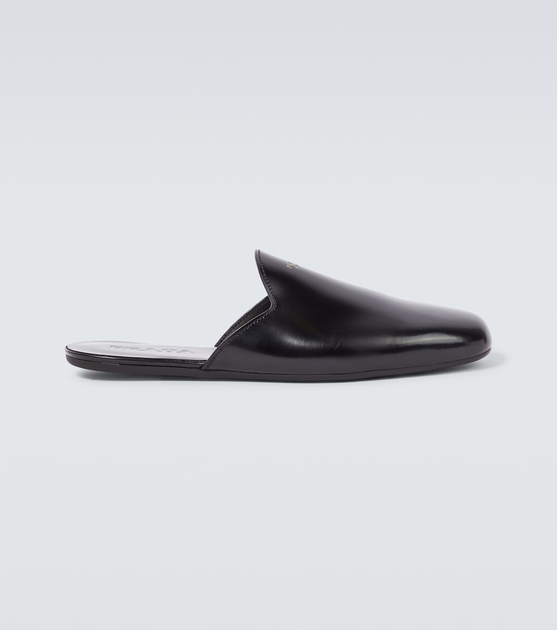 Mules in pelle spazzolata | Prada