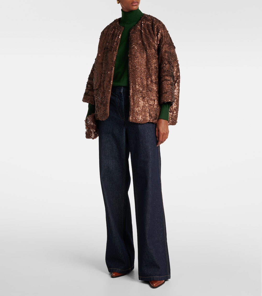 High-rise flared jeans | Dries Van Noten