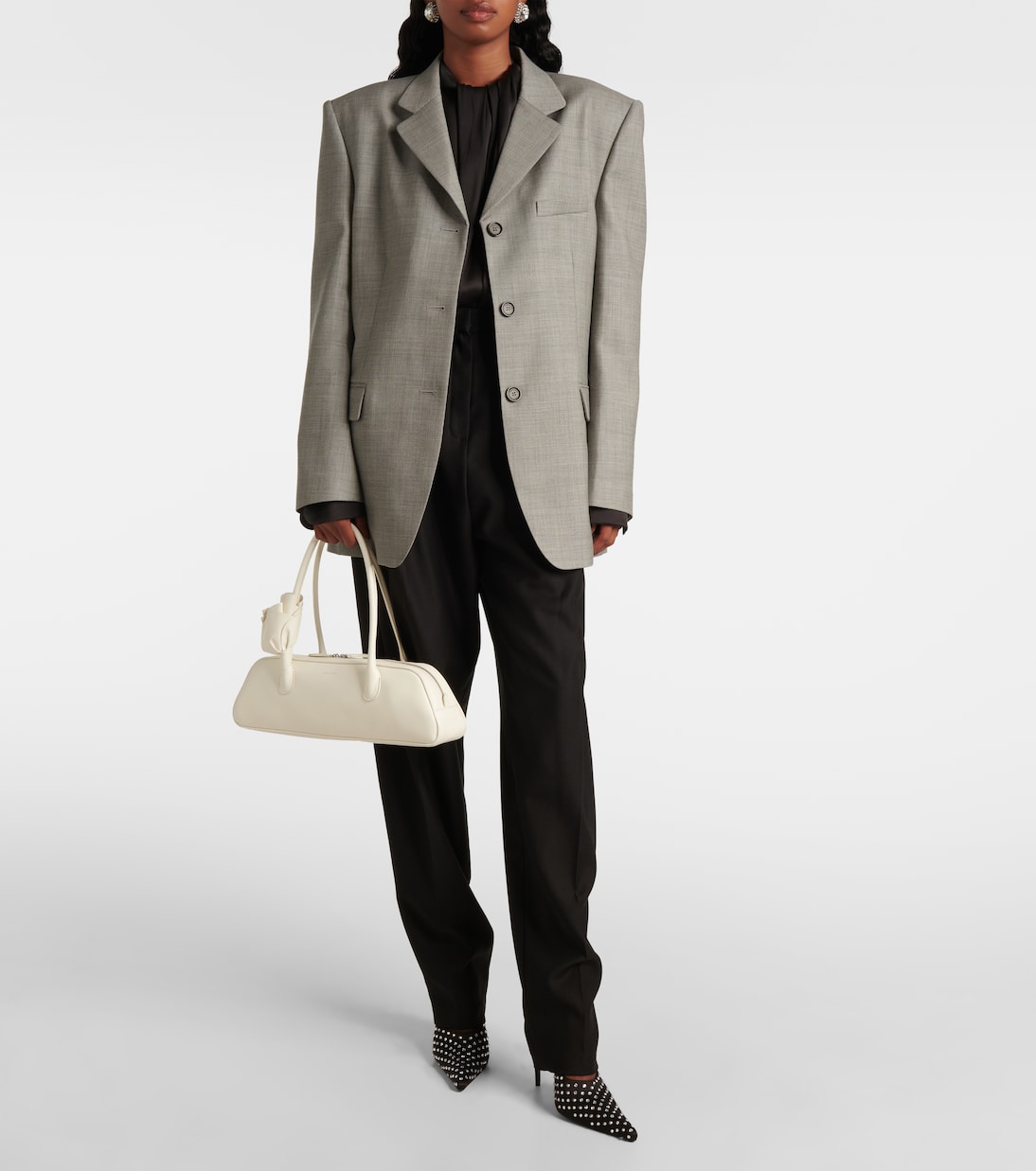 Sac Brigitte en cuir à fleurs | Magda Butrym